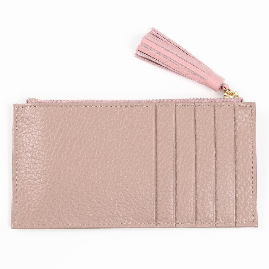 JULLY AND SHUSHU Women's Card Case, Fragment Case, Card Case, IC Card Slot, Pass Case, Bill Compartment, DR3-CC (Mocha)