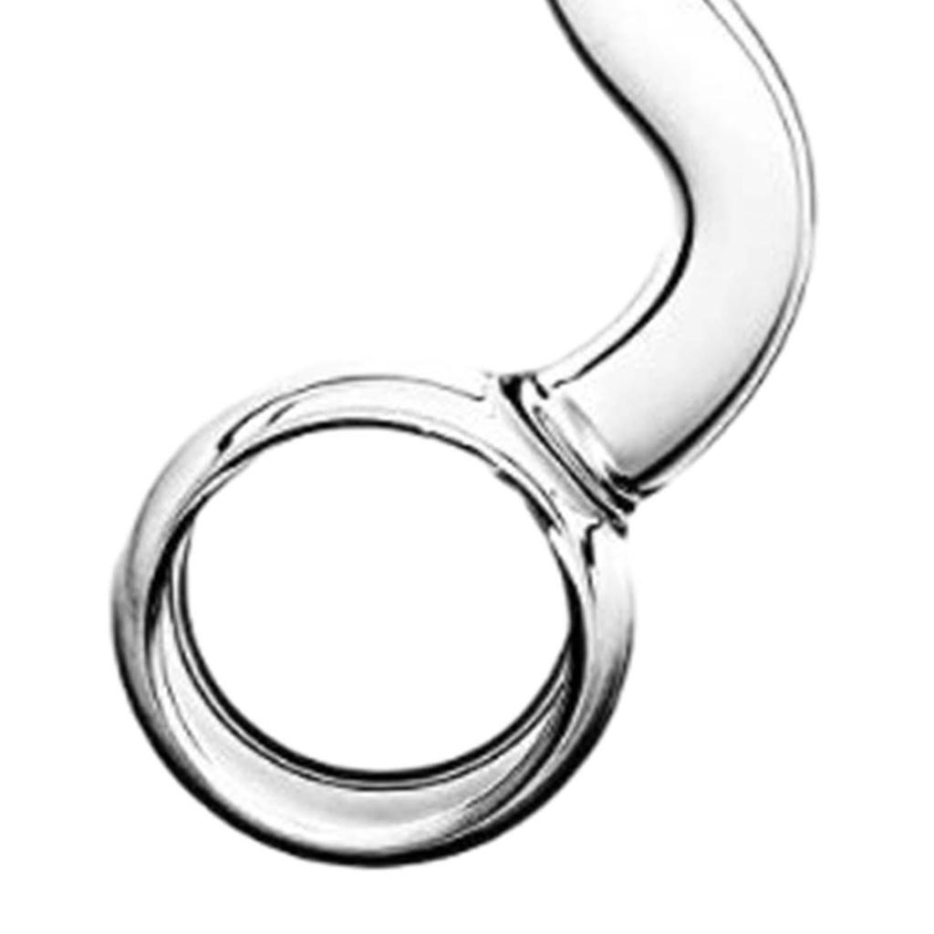 Aquarium Lily Pipe Inflow Outflow Water Surface Skimming Filter 10/13/17mm Transparent Easy To Clean Glass Lily Pipe Inflow