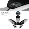 Motorcycle 3D Epoxy Resin Sticker Fuel Tank Pad Knee Pads Protection Decal For CF MOTO 675SR-R 2025 2026