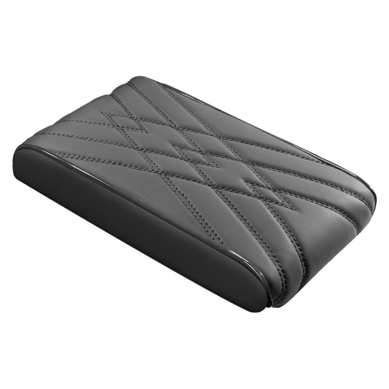 Universal Style Nappa Leather Car Armrest Box Mat for Dacia Duster Sandero Renault Clio Fiat Panda Lancia Y Interior Accessories