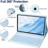 Samsung S6 Lite Wireless Bluetooth Keyboard Protective Case P610, Detachable 10.4" Tablet Shell, Silent Typing.