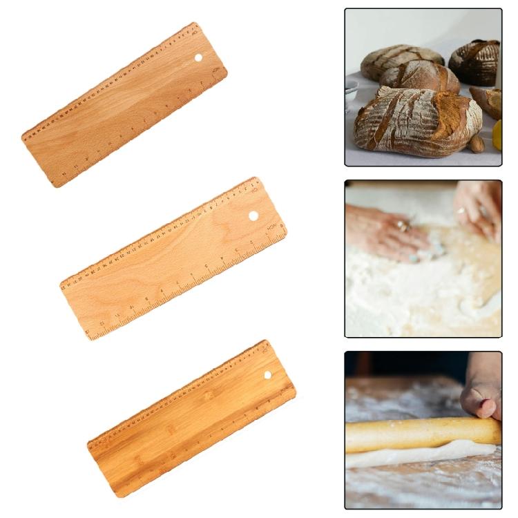 Kitchen Wood Bread Peels Bread Flipping Plate Dough Transferring Plate Wood Texture Suitable for Various Dough Size