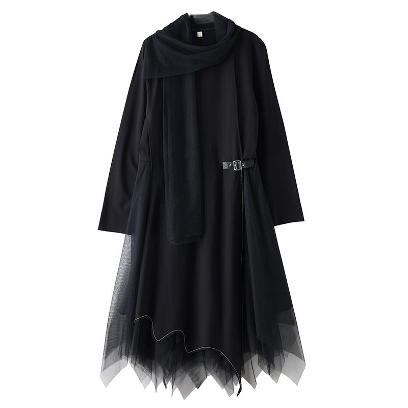 Langarm Plus Size Vintage Neu in Kleidern für Damen Casual Locker Frühling Sommer Herbst Kleid
