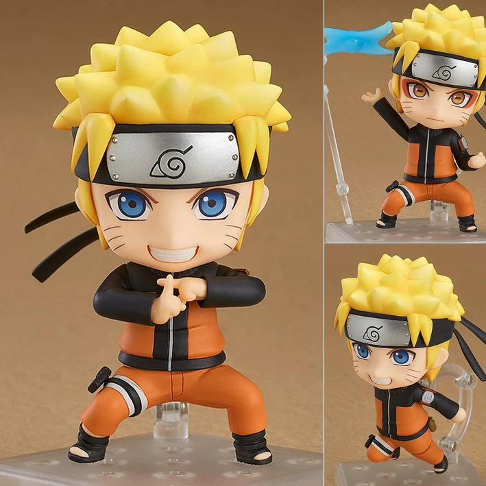 Nendoroid Naruto Shippuden 682 Naruto 707 Sasuke 833 Sakura 724 Kakashi 820 Itachi 879 Hinata Chibi Action Figure Anime Toy Gift