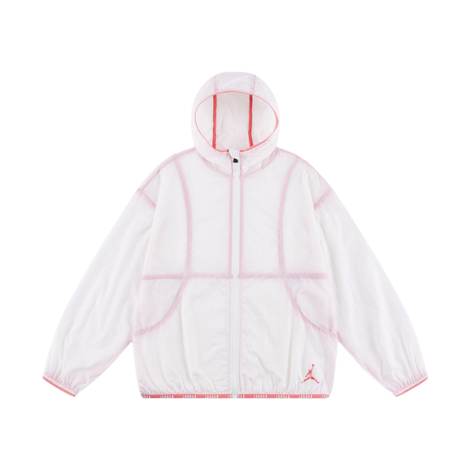 

Куртка Jordan Легкая Тканая Удобная Простая С Длинным Рукавом Детские куртки Белая II3556-100 S