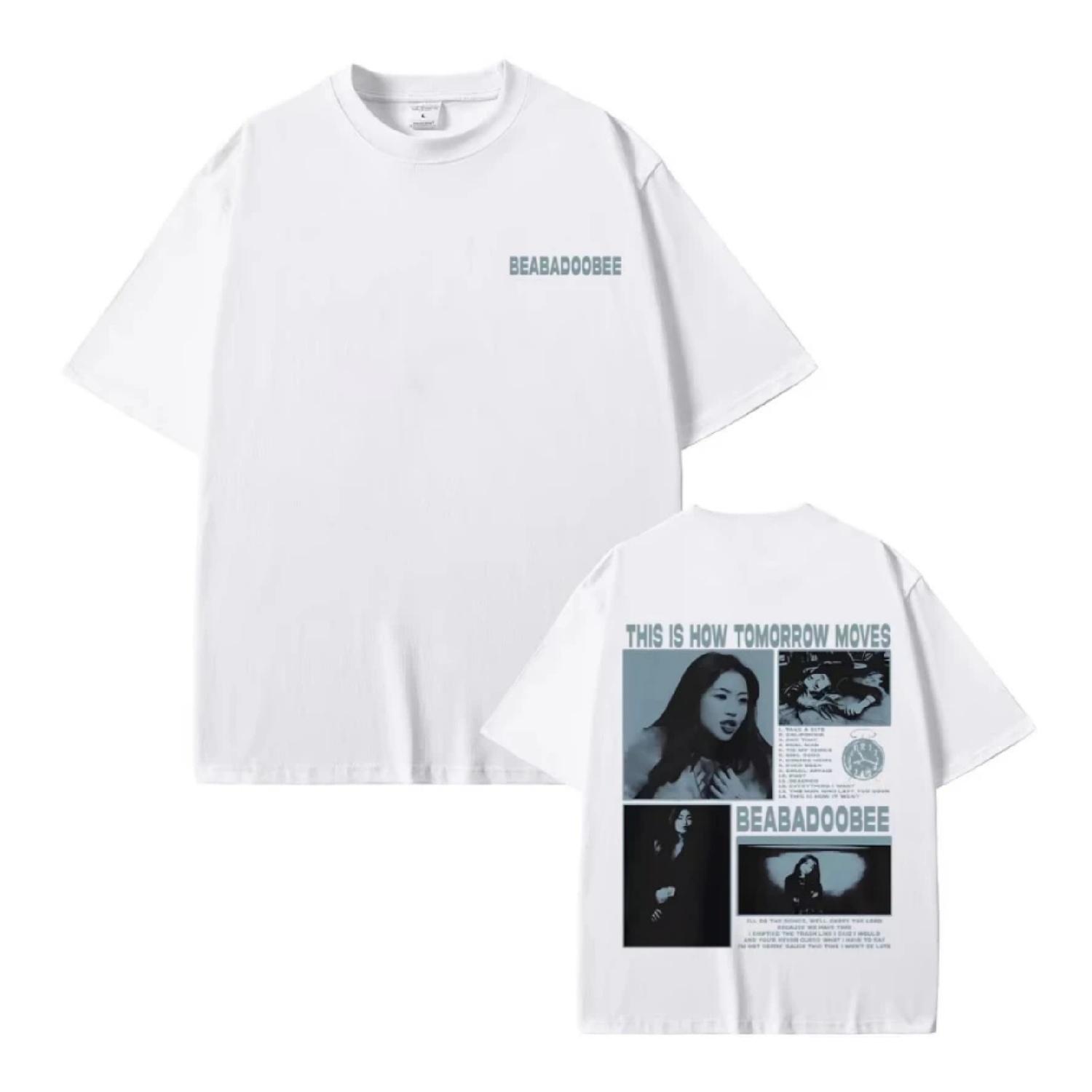 

Beabadoobee This Is How Tomorrow Moves Graphic T-shirt Men Women Fashion Casual Oversized T-shirts Male Cotton T Shirts Fan Gift XXXXXL чорний