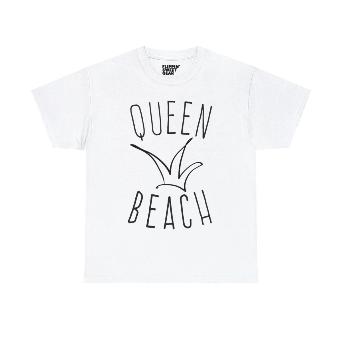 Queen Beach Graphic Tee Shirt S
