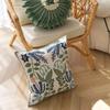 Pure Cotton Embroidered Office Cushion Pillowcase Car Cushion Cover 45X45CM Lumbar Pillowcases Sofa Pillowcase