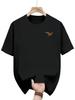 Summer Mens and Womens Printed Roundneck Shortsleeved Loosefitting Sporty and Casual Fashion Tshirt