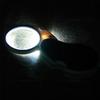 5X LED Light Folding  Magnifier, Handheld Pocket Magnifying Glass