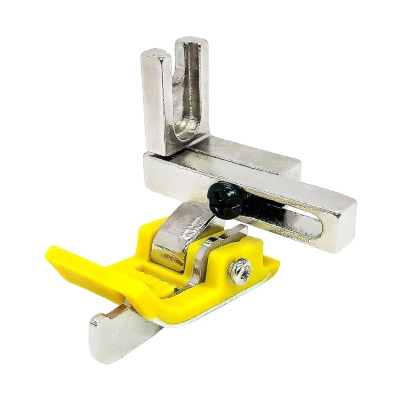 

Sturdy Plastic Presser Foot for Flatbed Sewing Machines Extended Designs Improved Cloth Stability Expert Tailoring 1