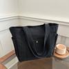 Neuer Stil Einfache Canvas-Tasche Damen-Handtasche Umhängetasche Studenten All-Match-Handtasche Pendler Große Kapazität Schminktasche Mehrere Taschen