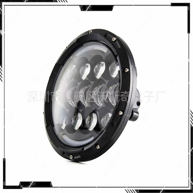78W LED 7-Inch Headlight for Jeep Wrangler & Harley Davidson Street Glide