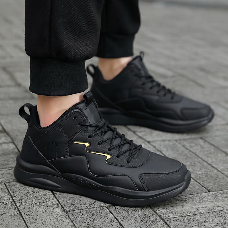 Весна/Осень Мужская Водонепроницаемая Уличная Нескользящая Износостойкая Спортивная Обувь — фото 8