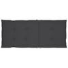 Garden Chairs 4 pcs with Anthracite Cushions Solid Teak Wood