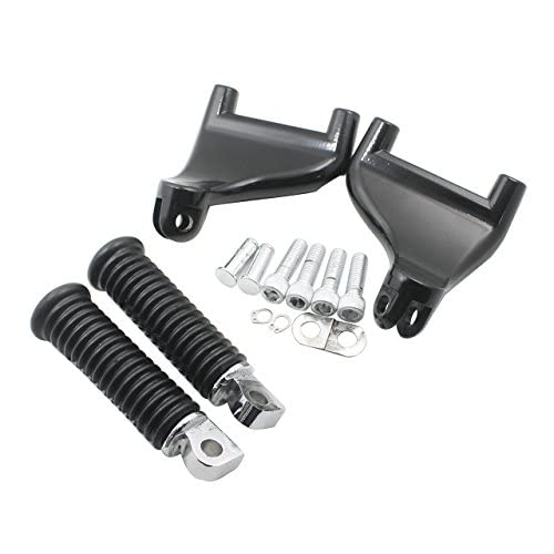 HDBUBALUS Motorcycle Tandem Steps Rear Passenger Footpegs for Harley Sportster 883 1200 48 72 XL 2004-2013