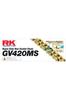 RK GV420MS-100L Drive Chain GV420MS Electroplated Gold Coat