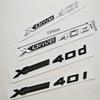 3D ABS Car Letters Logo XDrive 40i 40d Rear Trunk Badge Side Fender Emblem Decals For BMW X3 X4 X5 X6 X7 Exterior Accessories