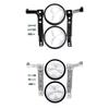 Kids Bike Training Wheels 5.12" Wheels Diameter, Heavy Duty Rear Wheels Adjustable Bicycle Stabilizers Auxiliary Wheels