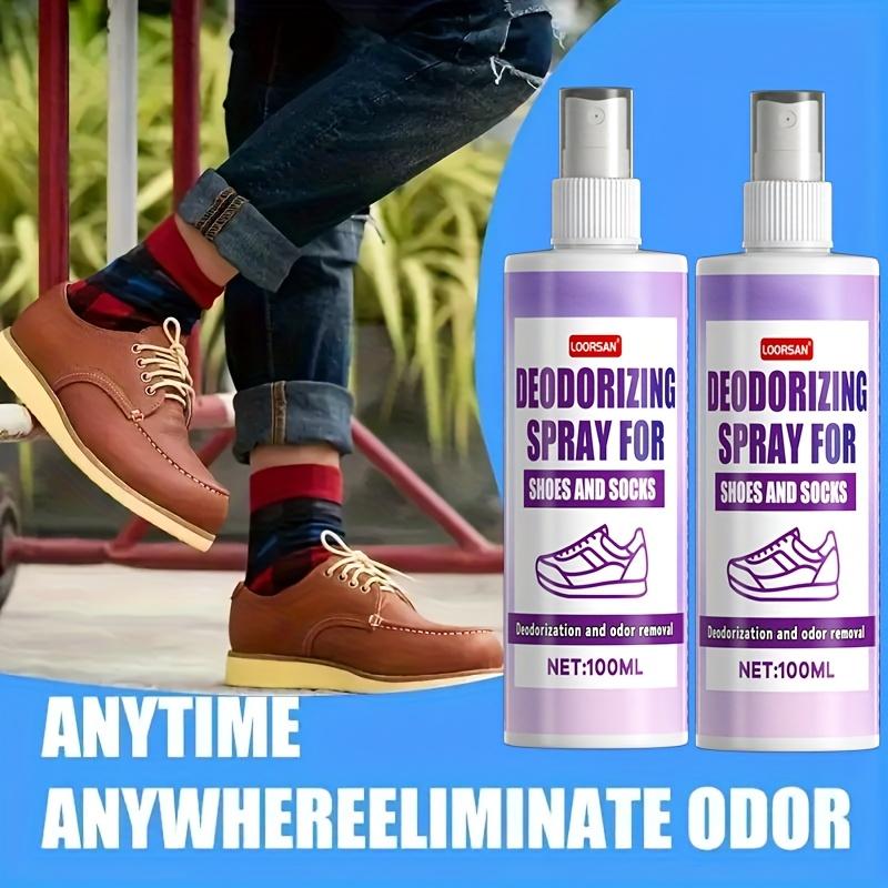 Shoe Deodorant Spray, Fresh Scent Quickly Eliminates Odors, Fast Absorption, Long-Lasting Fragrance, Keeps Fresh All Day