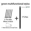 Für Samsung Galaxy S23 Ultra S Pen SM-S918B/DS/SM-S918U Alle Versionen(Ohne Bluetooth) Touchscreen Stylus Stift + Ersatzspitzen 6