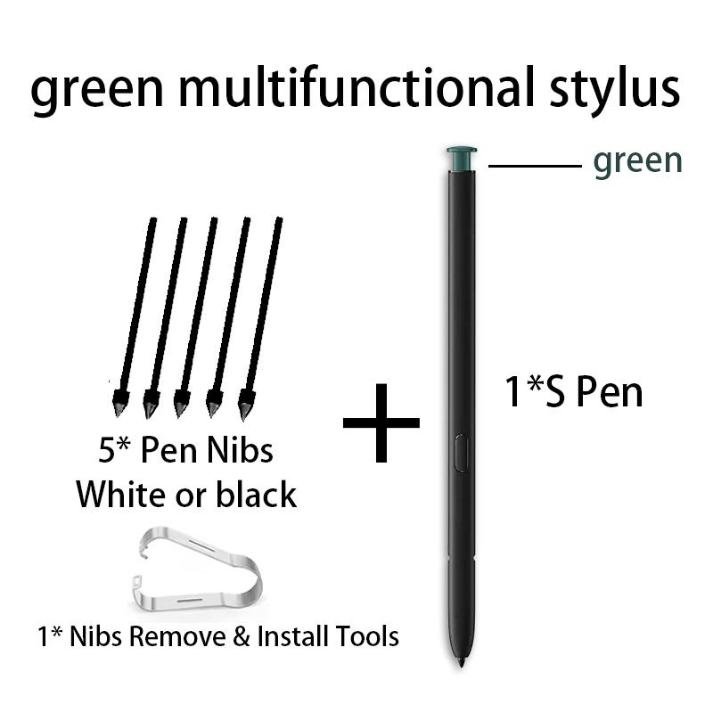 Für Samsung Galaxy S23 Ultra S Pen SM-S918B/DS/SM-S918U Alle Versionen(Ohne Bluetooth) Touchscreen Stylus Stift + Ersatzspitzen 6