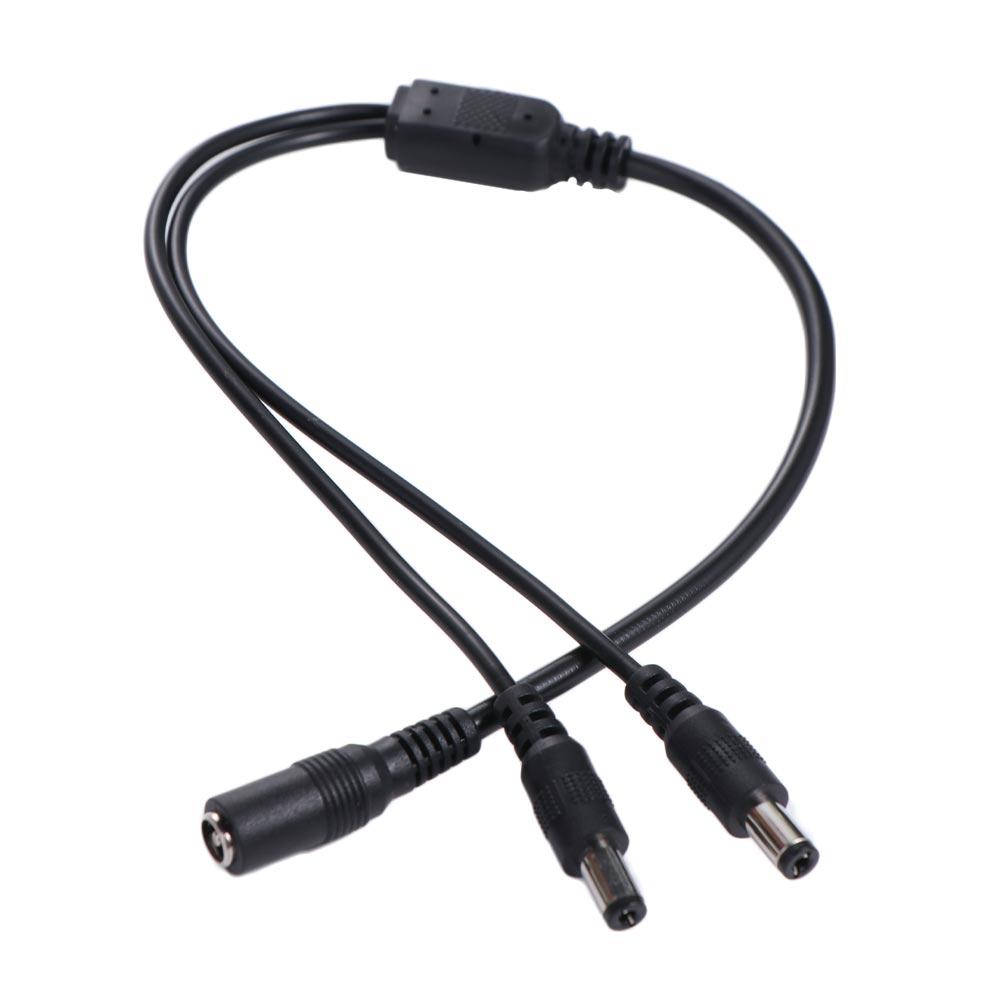 Diversion One Drag Two Power Supply Line Supply Adapter DC Power Splitter Connector Extension Cable