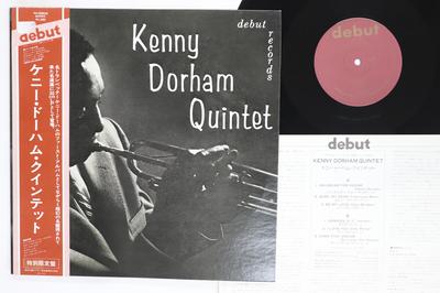 LP Record KENNY DORHAM  Kenny Dorham Quintet VIJ5006 DEBUT 1976 Japan Obi Jazz Used