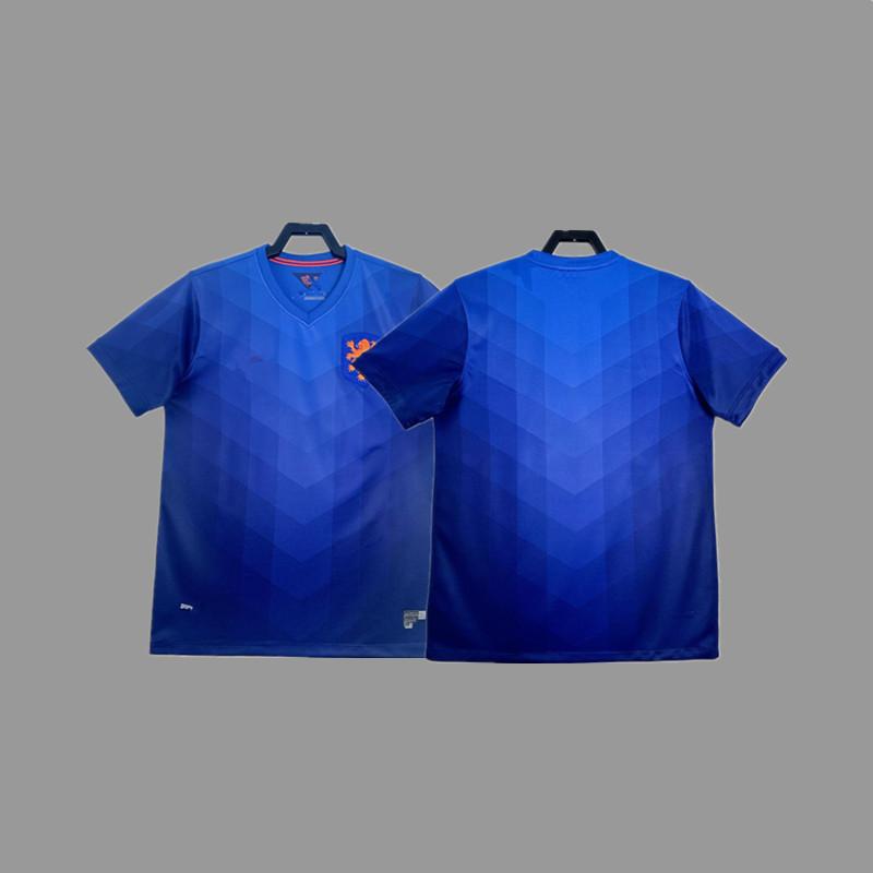 Retro jersey, football jersey, classic nostalgic replica Thai jersey, game training jersey, short-sleeved sportswear.