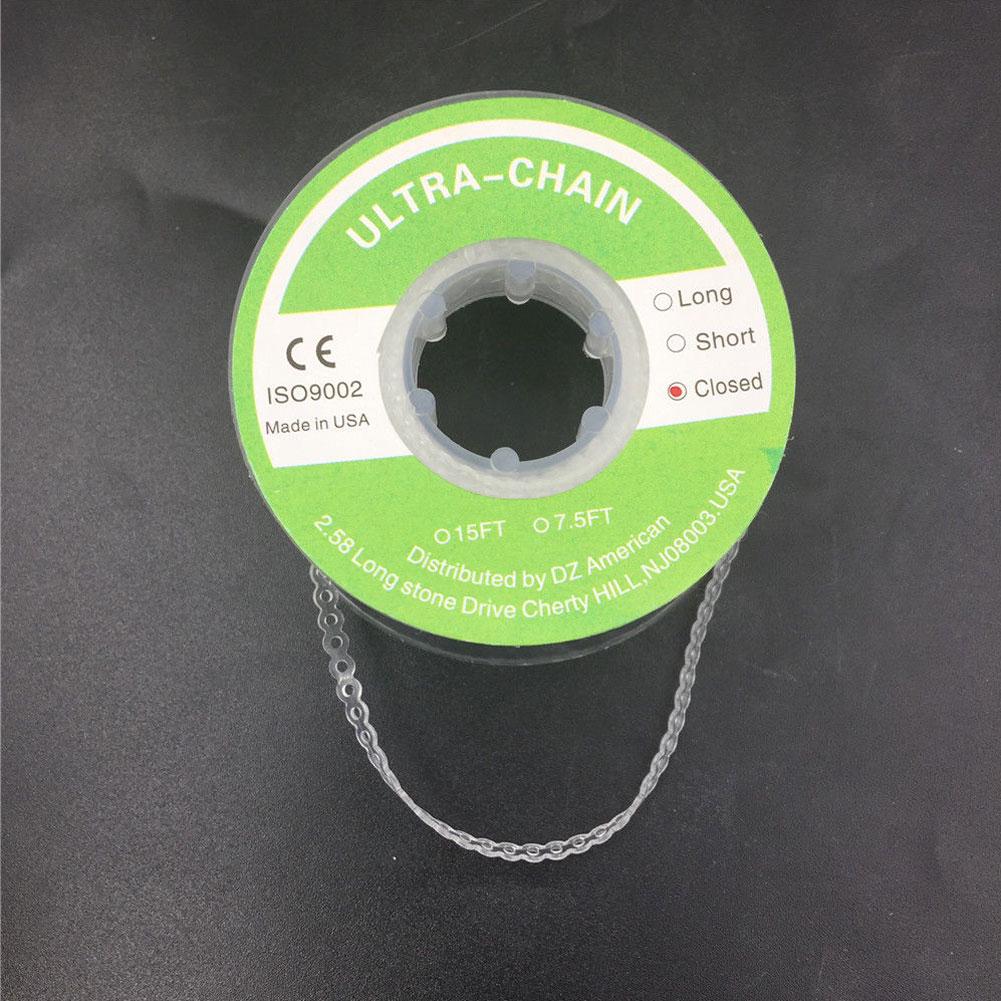 Strumento dentale Ortodontico elastico trasparente Ultra Power Chain Elastico 3 tipi