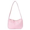 Soft PU Leather Women Shoulder  Bags Casual Solid Color Small Top-Handle Handbags Ladies Fashion Shoulder Bags