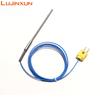 LUJINXUN WRNK-191 Bendable Probe Type K Armoured Thermocouple Sensor Wire Dia.1-5mm 100-500mm Temperature Range 0-1100 Degree 1P