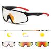 Day Night Cycling Glasses Photosensitive Color Changing Outdoor Sports Sunglasses Adult Men's Women's Windproof Goggles Cross