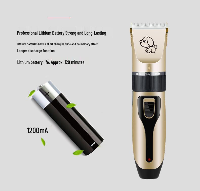 Professional Electric Pet Hair Clipper for Dogs & Cats
