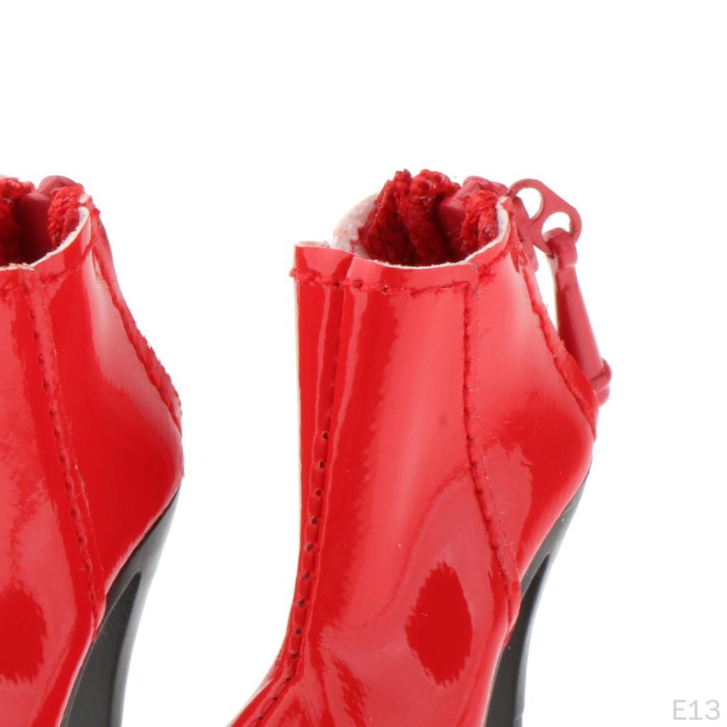 1 Paar 1/6 Hohe Stiefel Sandalen Schuhe 12