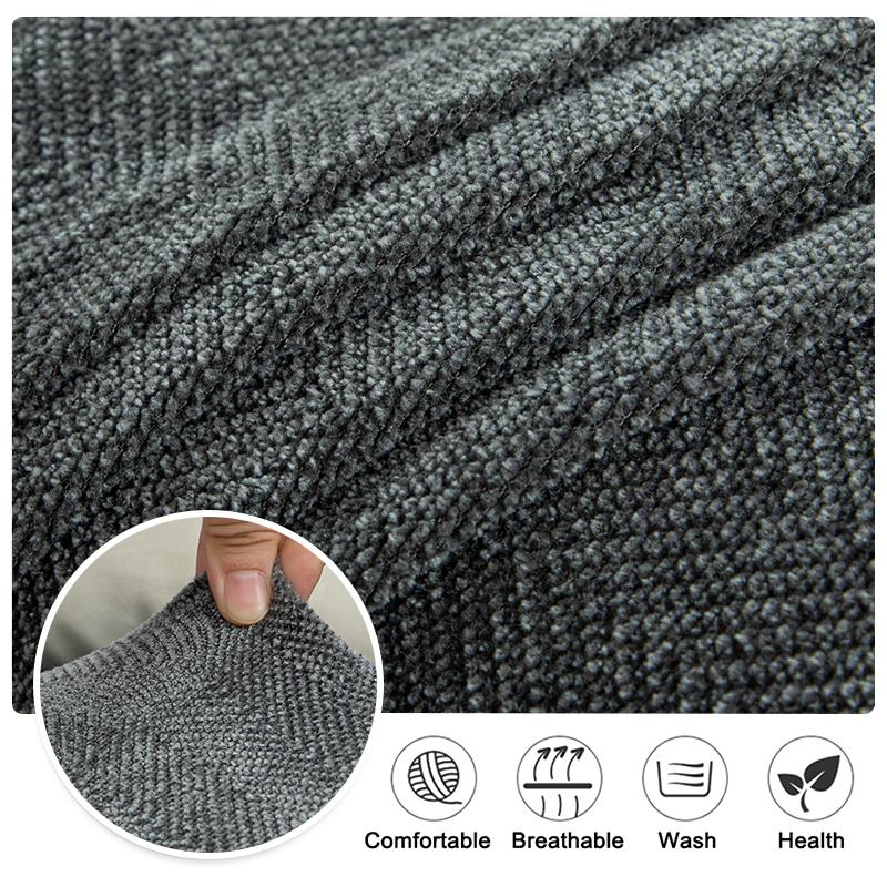 Jacquard Stretch Sofa Cover Pet Friendly Anti Slip Thickened Furniture Protector For Living Room Sofas, 1/2/3 Seater Home Couch
