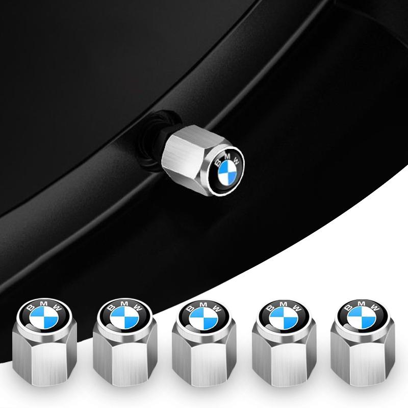 Car Wheel Tire Valve Caps Tyre Stem Covers Dustproof Protector For BMW X1 X2 X3 X4 X5 X6 X7 GT E53 E70 E71 F25 E84 M Sticker GTV53
