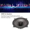 Car Spkers 400W Midrange 5in Coaxial External Magnetic 4 O 93dB 60Hz to 20KHz Black Loudspker for Car Sound System