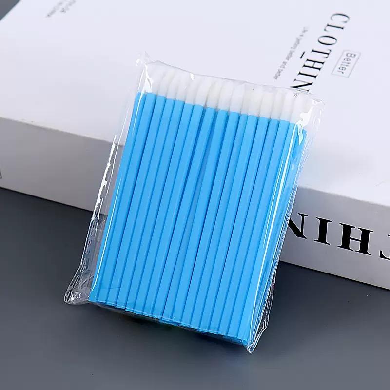 Manufacturer Supplier Cotton Cleaning Lip Brush Disposable Portable Crystal Color Fashion Professional Lip Applicator