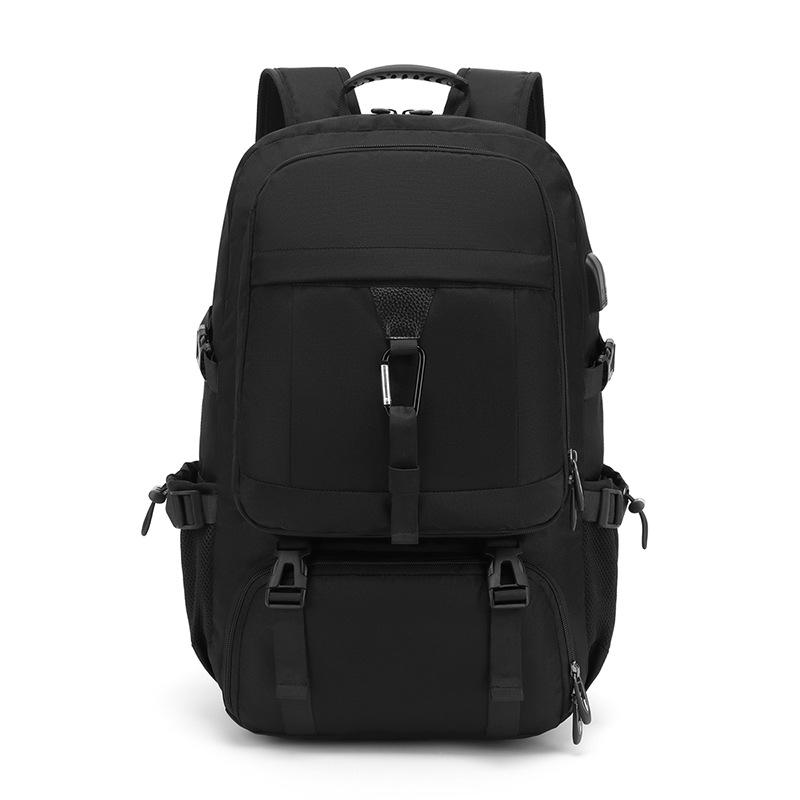 Men's Extra Large Expandable Travel Backpack with Multi-Compartment Storage