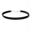 Minimalistisches europäisches & amerikanisches Lolita Spitzen Choker Halskettenset für Damen