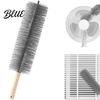 Dust Removal Tool Fan Cleaning Brush Reusable Collector Non-Detachable Bendable Design Energy Efficient Brush Multifunctional for Blinds