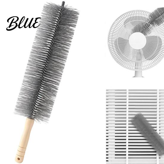 Dust Removal Tool Fan Cleaning Brush Reusable Collector Non-Detachable Bendable Design Energy Efficient Brush Multifunctional for Blinds