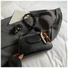 Fashionable and Simple One-shoulder Handbag for Commuting To Work and Winter New Women's Crossbody Small Square Bag
