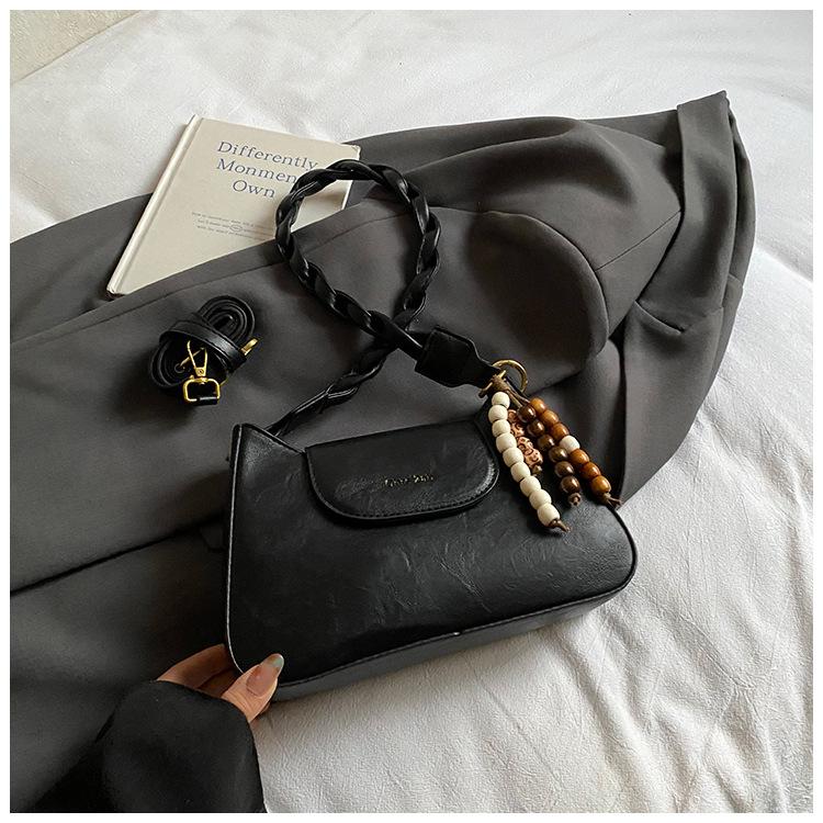 Fashionable and Simple One-shoulder Handbag for Commuting To Work and Winter New Women's Crossbody Small Square Bag