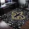 New Orleans Helmet Rug Office Carpet Non-Slip Mat, Chair Rug Floor Covering for Gaming, Bedroom, Living Room , Home Decor Christmas Gift