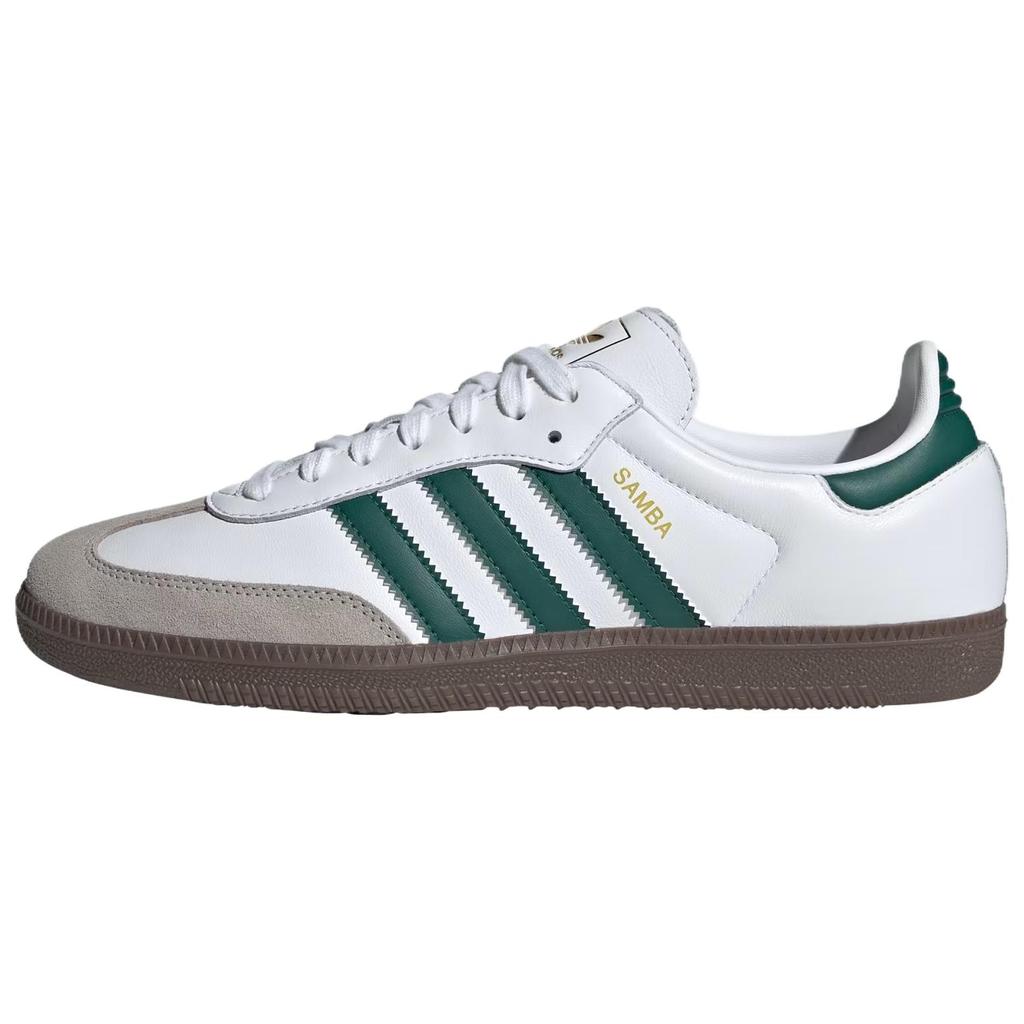 Adidas Samba OG Cloud White Collegiate Green Men Sneakers Clear-Granite JH8797