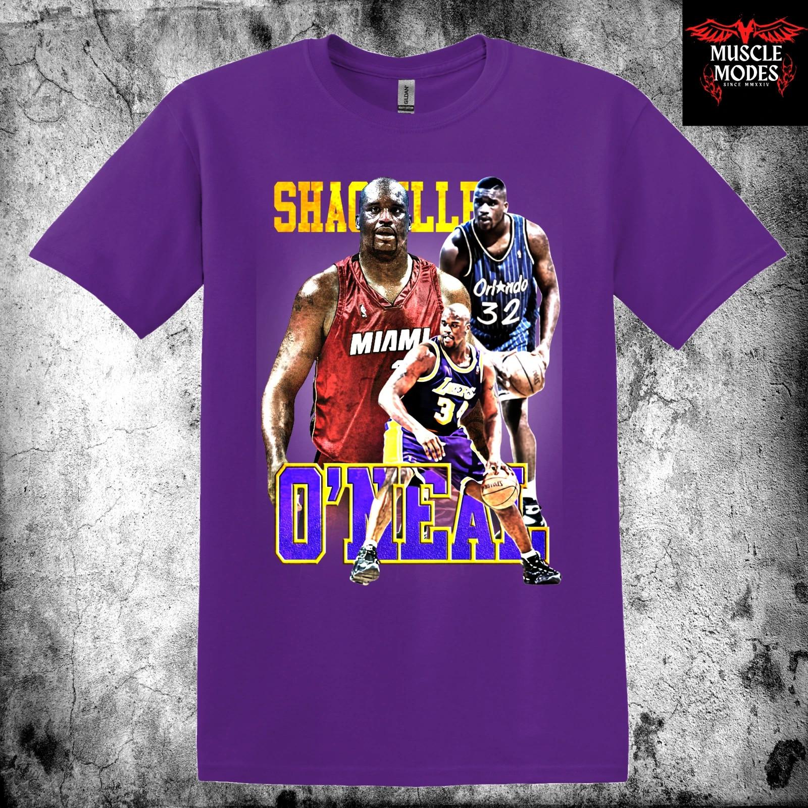 SHAQ | Shaquille O Neal NBA Legends Tribute Premium Unisex Sports T-Shirt S
