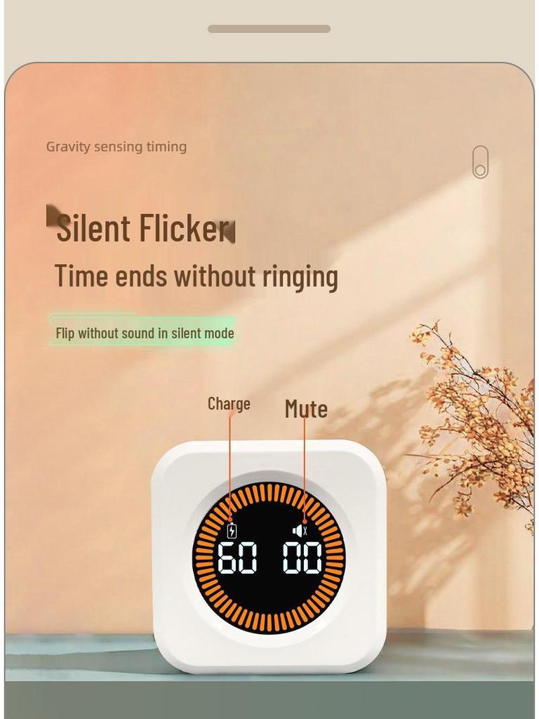 Temporizador Mágico Cubo com Sensor de Gravidade para Aprendizado e Gerenciamento de Fitness