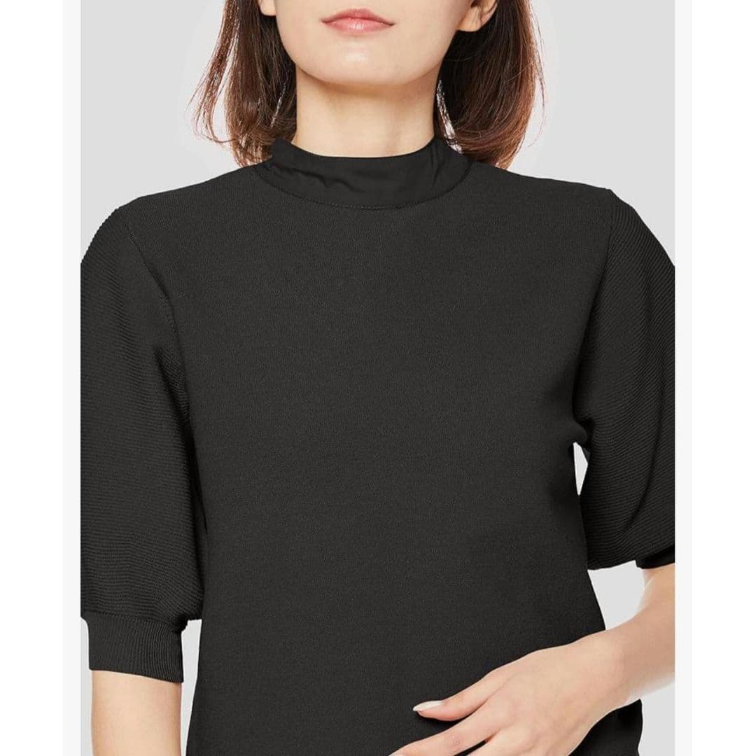 LILY BROWN Knit tops with cotton ribbon